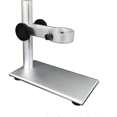 1PCS New Aluminium Alloy Stand Bracket Holder Microscope Bracket Portable USB Digital Electronic Table Microscopes
