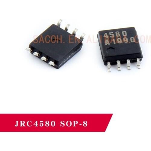 10PCS/lot New OriginaI NJM4580M 4580 dual operational amplifier chip IC patch imported brand