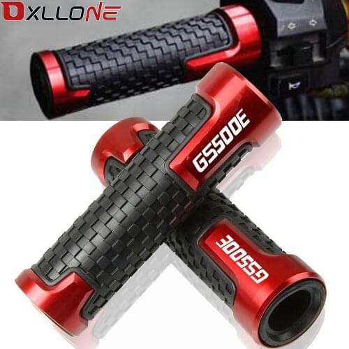 Aluminum Universal 7/8"Motorcycle Accessories Handle Bar Handlebar Hand Grips For SUZUKI GS500E GS 500E G S 500 E 1994-1998