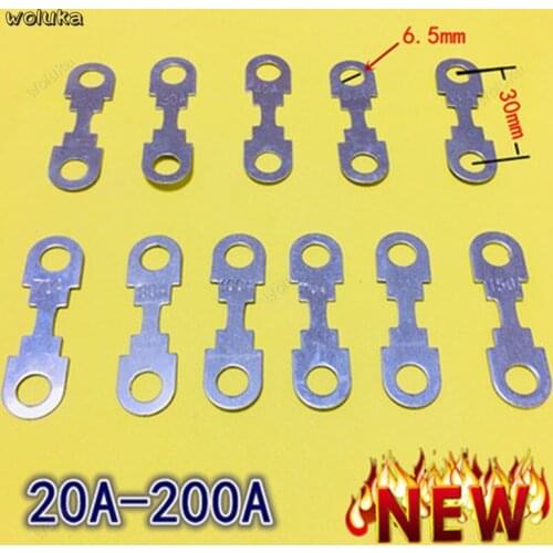Automotive Flat Fuse Piece Battery Fuse Insurance Inserts Fork Bolt Type High Current Fuse CD50 Q04