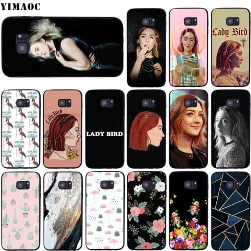 YIMAOC Saoirse Ronan Case for Samsung Galaxy A7 A8 A9 A10 A20 A30 A40 A50 A70 M10 M20 M30 S10e J6 Plus