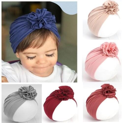 Toddler Kids Baby Headband Girl Headbands Cotton Knot Bow Turban Headband Stretchy Baby Hair Accessories Headwear