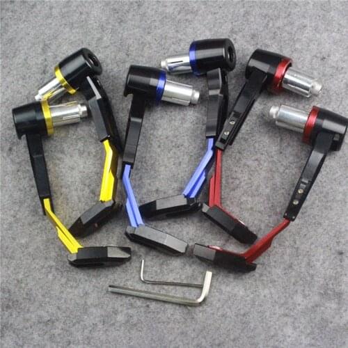 For Yamaha R1 R6 R25 R3 MT07 CNC Aluminum Alloy Modified Brake Clutch Horn Guard Hand Anti-fall Rod