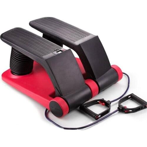 Multi-function Air Stepper With Pull Rope Household Fitness Stepping Machine Silent Step Loss Weight Indoor Exercise Equipment
