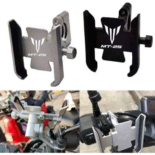 Mobile Phone Motorcycle Navigation Bracket Handlebar rearview mirror installation for Yamaha MT-25 MT25 MT 25