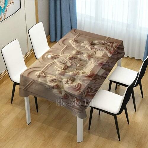Last Supper Wall Mural Tablecloth For Picnic Kitchen Dinner Table Decor