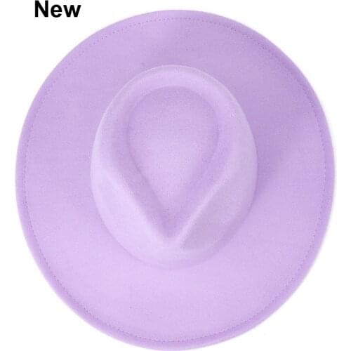 2021 New Arrivel Wholesale Autumn Winter Vintage Men Women Jazz Panama Hat European American British Wide Brim Caps