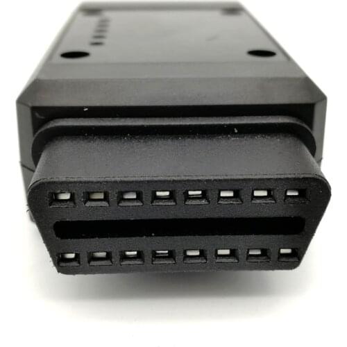 OBD2 90 Degrees 16 Pin Female Connector Adapter Wire Sockets Connector Plug Car Diagnostic Tool Cable