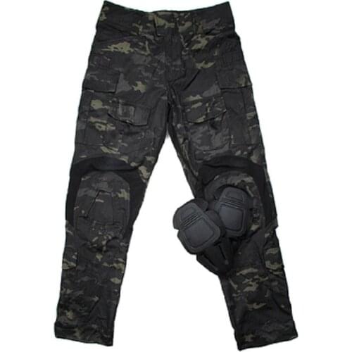 Tmc2901-mcbk original size cut G3 pants with knee pads