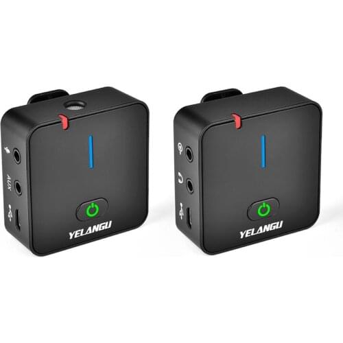 2.4G Wireless Lavalier Microphone Vlog For DSLR Camera IPhone Android Interviewing Reporting Vloggings Podcasts