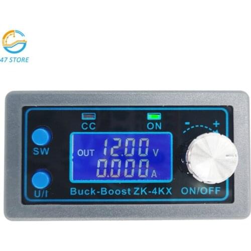 DC5.0V-30V CC CV Buck/Boost Converter 4A 12V 24V Power Supply Module Adjustable Regulated laboratory Voltage Regulator Module