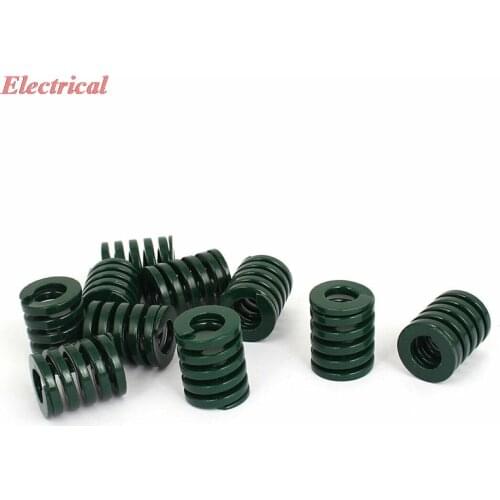 16mm OD 20mm Long Heavy Load Stamping Compression Mold Die Spring Green