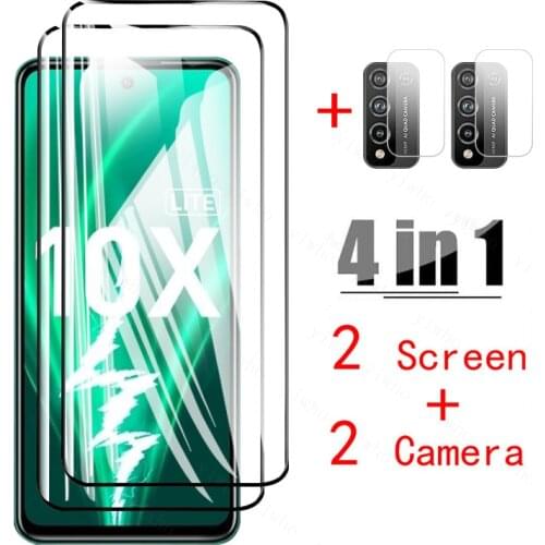 Tempered glass on honor 10x lite camera lens screen protector for huawei honor 10i 10x lite 10 x lite 10xlite light safety glass
