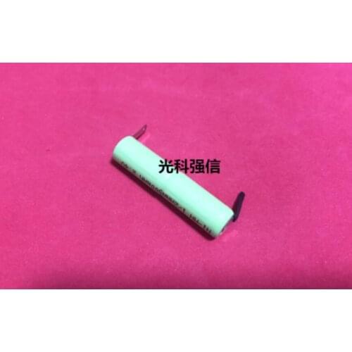 10 PCS/lot Original New 2.4V 1/2AAA 400mAh Ni-MH Rechargeable Battery Ni-MH 1/2 AAA Batteries With Pins