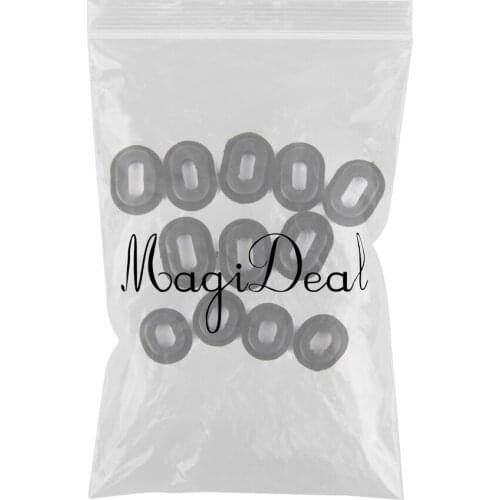 12pcs Bracket Side Cover Grommet For Motorcycle Car GS125 Black