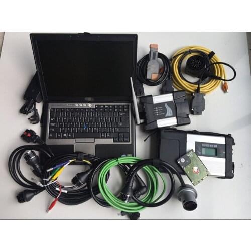 2021.06 Mb Star c5 with Software for Bmw Icom Next Wif 2IN1 HDD 1TB in One Laptop d630 Ready to Use Diagnostic Scanner 12v 24v