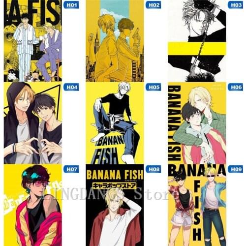 5D DIY Diamond Painting Anime Banana Fish Cartoon Manga Diamond Mosaic Embroidery Cross Stitch Kits Handmade Art Home Decor Gift