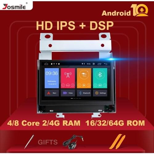 IPS DSP 4GB 2 din Android 10 GPS Car Multimedia Player For Land Rover Freelander 2 2007 2008 2009 2010 2011 2012 Radio Head Unit