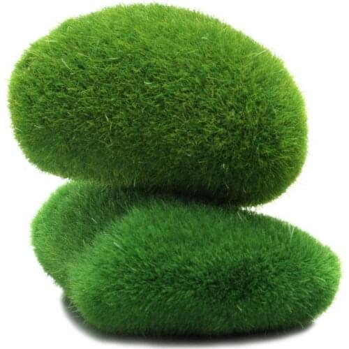 DIY Marimo Moss Balls Artificial Grass Turf Mini Fairy Garden Micro Terrarium
