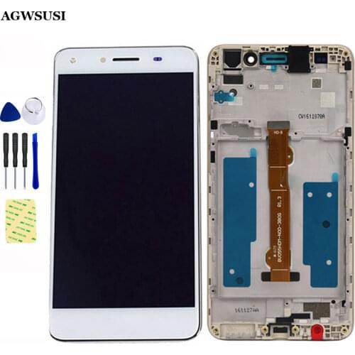For Huawei Honor 5A LCD Y6II Y6 II CAM-L23 CAM-L03 CAM-L21 CAM-AL00 CAM-UL00 CAM-TL00 Touch Screen LCD Display Assembly Frame