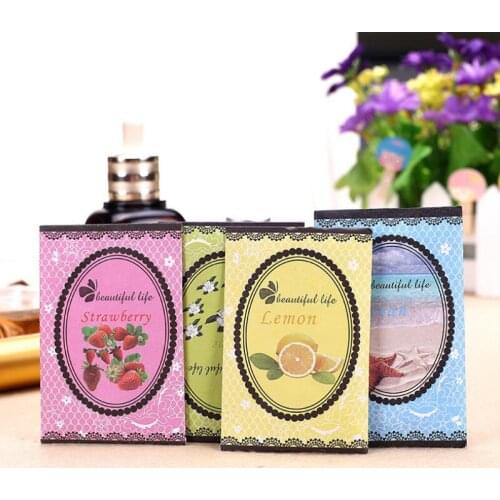 Homes car natural multi-functional air freshener sachet mini scent bag Rose Lemon Violet fragrances bags LX8006