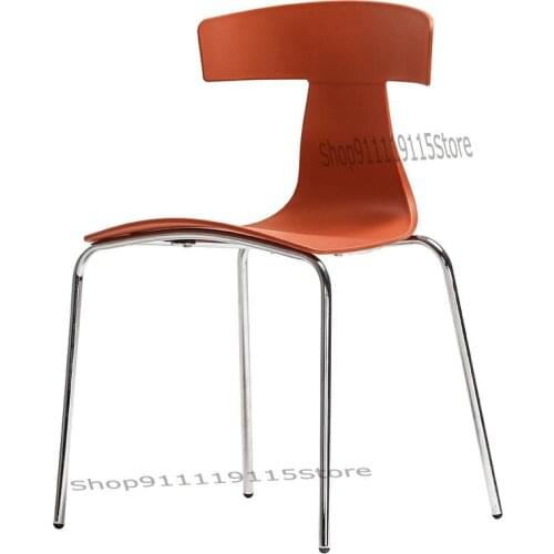 Nordic Style European Chair Modern Simple Family Dining Chair Office Chair Economic Fashion Back Dining Room Single Chair