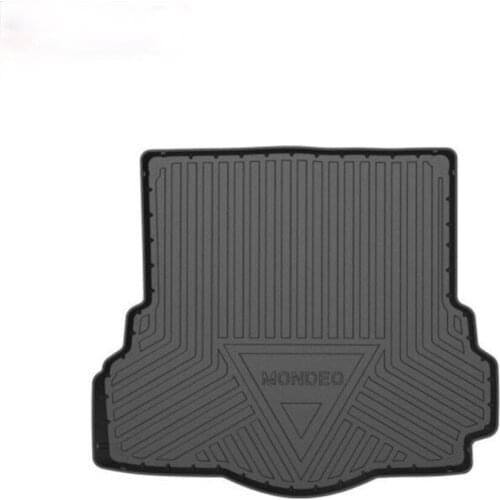 TPE Trunk Mat For Ford Mondeo 2016 Car Waterproof Non-Slip Custom Rubber 3D Cargo Liner Accessories