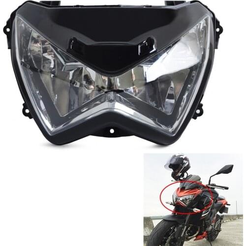New Clear Headlight Front Head light Lamp For Kawasaki Z250 Z800 2013 2014 2015 2016 Z300 2015 2016 NEW