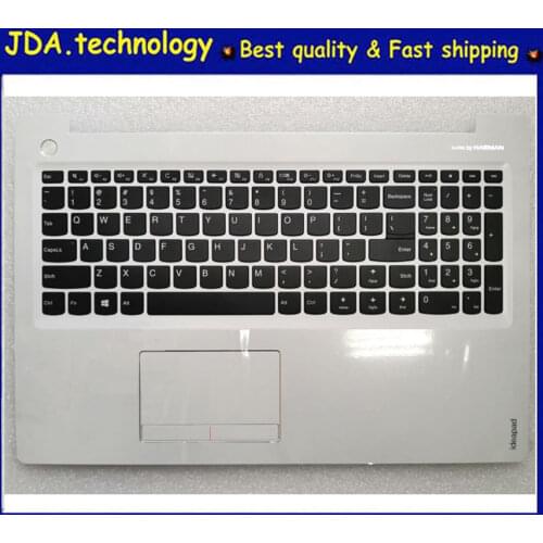 New for 15.6" Lenovo ideapad 310-15 310-15ISK 310-15ABR 510-15ikb 510-15isk Palmrest upper cover US keyboard Touchpad White