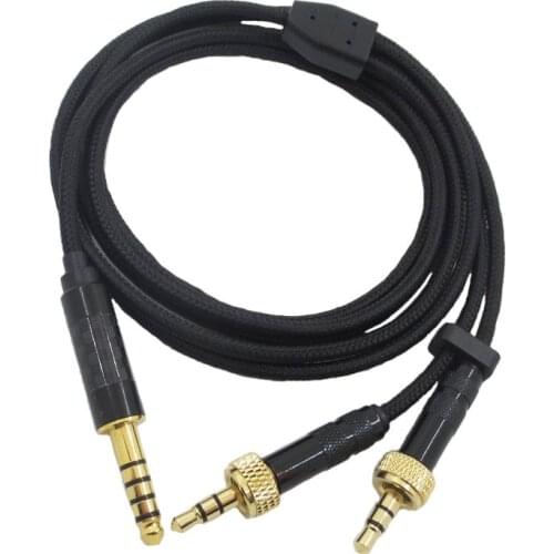 New cable For Sony mdr-z7 mdr-z1r MDR-Z7M2 headphone upgrade cable 3.5mm stereo/2.5/4.4mm balanced cable with Splitter