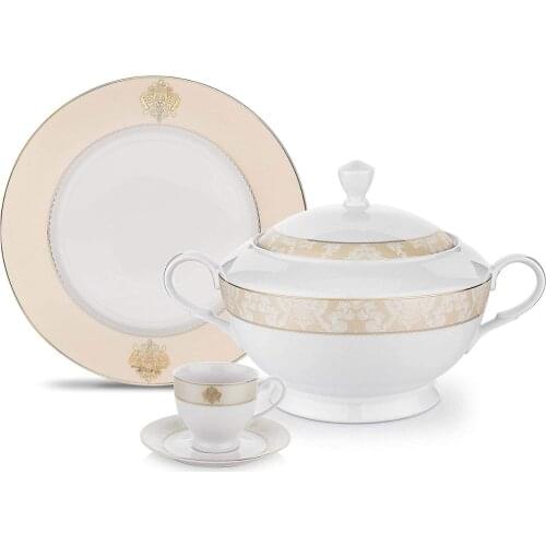 Schafer Mega Collection 85 Pieces Dinner Set for 12 People