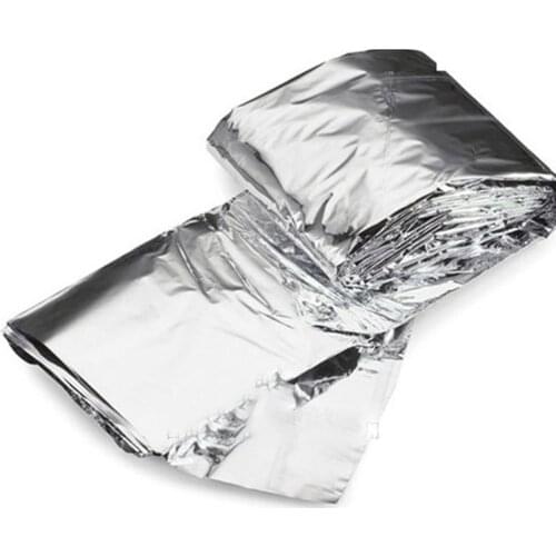 Emergency Survival Blankets PET Keep Warm Blanket Suitable for Homeless and Pets Outdoor Camping Hiking Surviving ASD88