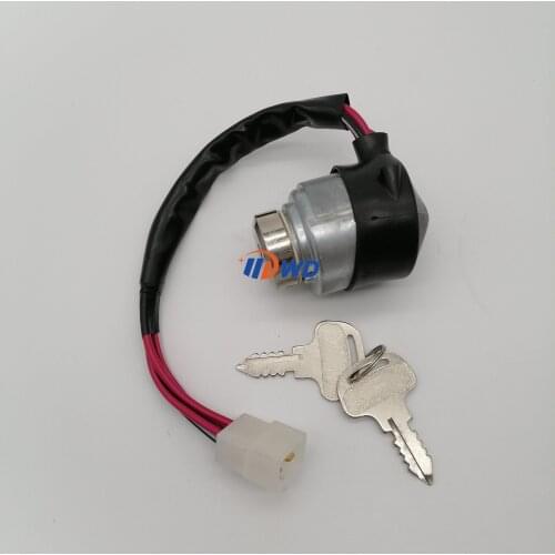 Replacement 52200-41212 Key and Start Switch Ignition Switch for Kubota Tractor M4900 M4900DT M5700 diesel engine spare parts