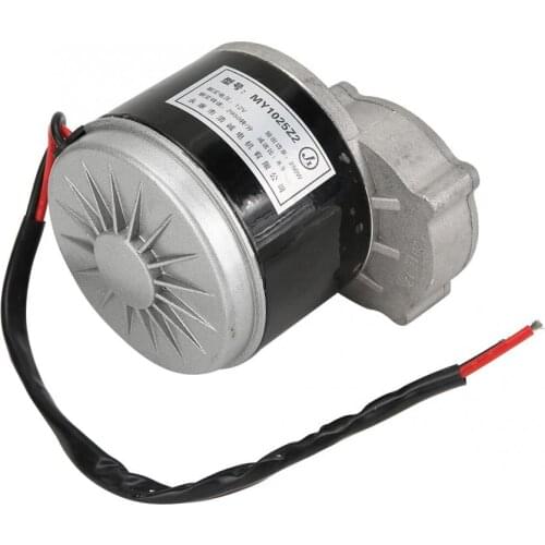 Durable 12V 250W Gear Reduction Electric Motor with Triangle Board Brushed DC Motors Reductor For E-bike Scooter Accessory