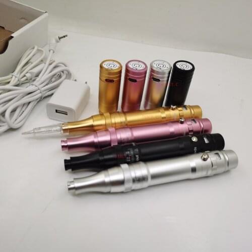 Professional Wireless Tattoo Pen With Battery 35000R/MIN Rotating Gun Permanent Makeup Tattoo Machines For Eyebrow Lips Eyeliner