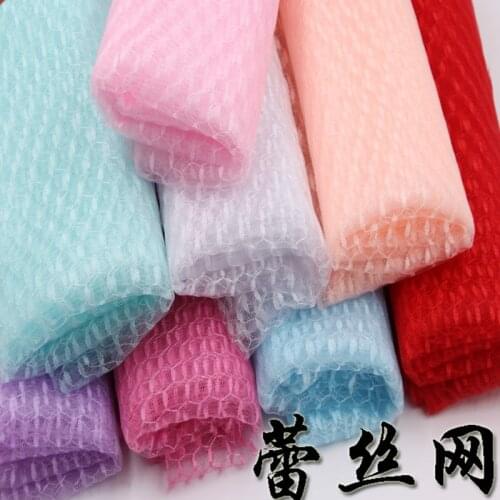 Mesh fabric DIY qualified for Mosquito net a little hard