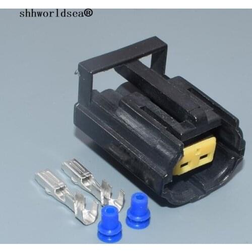 Shhworldsea 2 Pin/Way CAR Female Econoseal Sealed Electrical Connector Plug Kit For Land Rover Defender NAS Lamp Light 344276-1