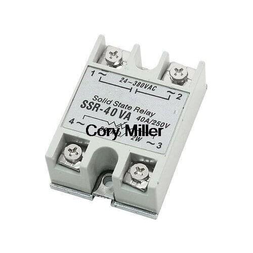 SSR-40VA 40A Resistance Regulator Solid State Relay 500Kohm