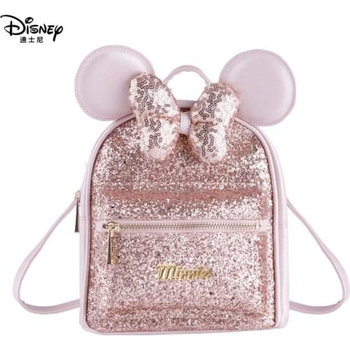 Disney 2021 New Sweet Girl Travel Style Backpack Literary Forest Large Capacity Anti Pollution Waterproof Schoolbag Trend Wild