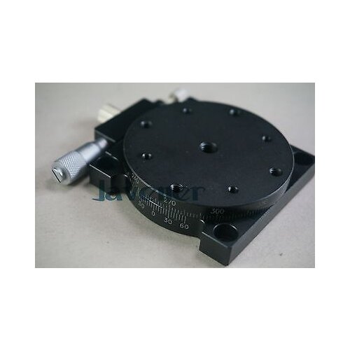 Rotational 60mm Left Adjustable Precision Manual Stage Cross-roller Bearing Hi-Q
