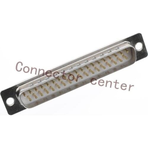 High Quality D-SUB DB Connector 37PIN 2-ROW male Gold Planted 2U DSUB