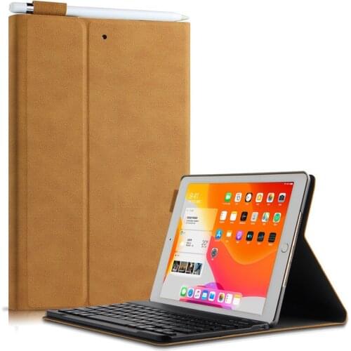 Suitable for Ipad 10.2 Inch 8th Generation Tablet Bluetooth Keyboard Protective Cover Bluetooth Keyboard Cover