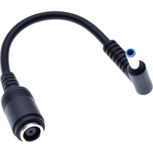 DC Power Charge Converter Adapter Cable 7.4*5.0 Female to 4.5*3.0 Male For HP laptop Conversion power cord