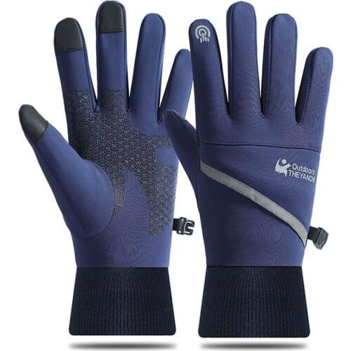 Cold Weather Winter Warm Gloves Windproof Waterproof Cycling Gloves Finger Touch Screen Design Gloves Thermal Warm Gloves