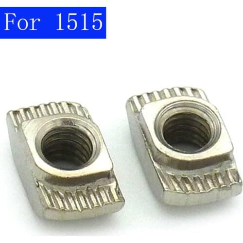 1515 aluminum Extrusion T Slot nuts Aluminum profiles Nut, M3/M4/M5 Nuts