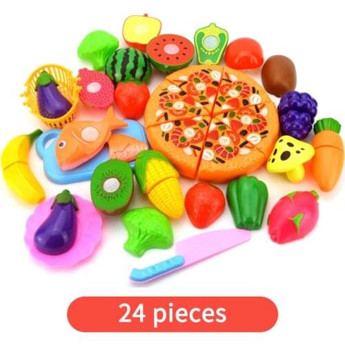 17*26*13CM Durable 12/24pcs Set Educational Toy Small Toys Set Children Birthday Gifts Funny Random Color Plastic Play house toy