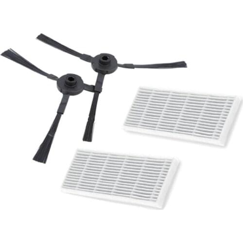 Robot Vacuum Cleaner Side Brushes Brush HEPA filter for Polaris pvcr 0726w Robotic Vacuum Cleaner Parts Accessories