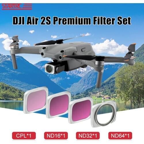 STARTRC Dji Air 2s ND Filters Lens Filter ND16 ND32 ND64 CPL Mavic Air Filter Kits For Dji Air 2s ND Filter