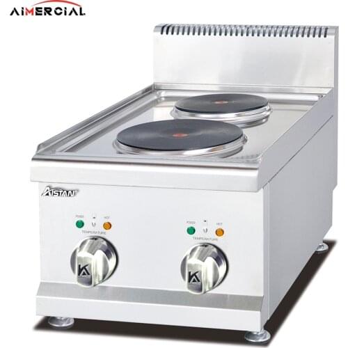 GH537 Commercial Gas Stove Stainless steel 2 Burners stove Desktop gas cooker Electric Cooking Stove