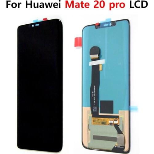 6.39'' Original Display With Frame For Huawei Mate 20 Pro LCD Display Touch Screen Digitizer Assesmbly For Huawei Mate20 Pro LCD